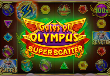 Автомат Gates Of Olympus Super Scatter в RocketMan казино